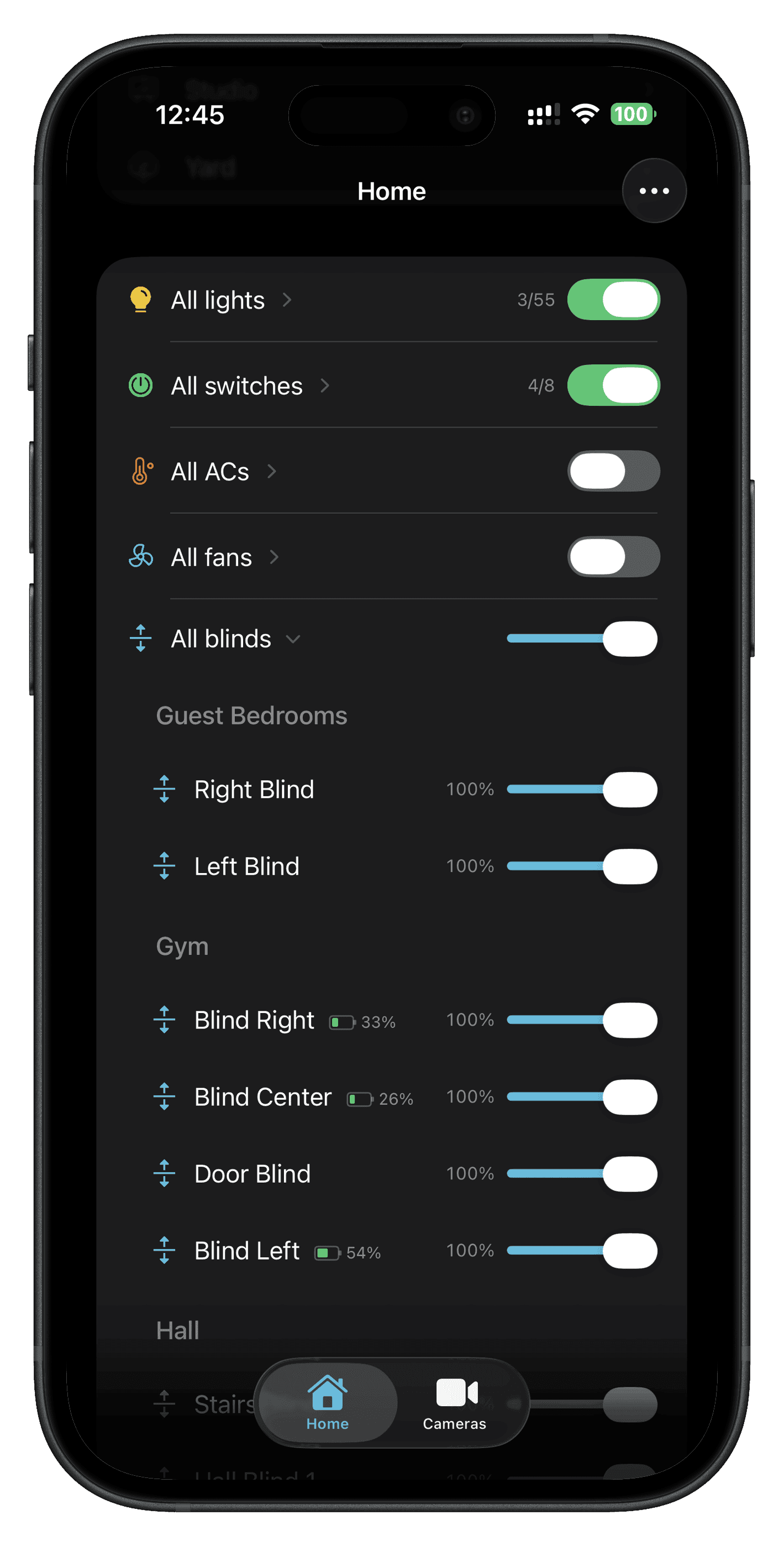 Same accessories, grouped automatically