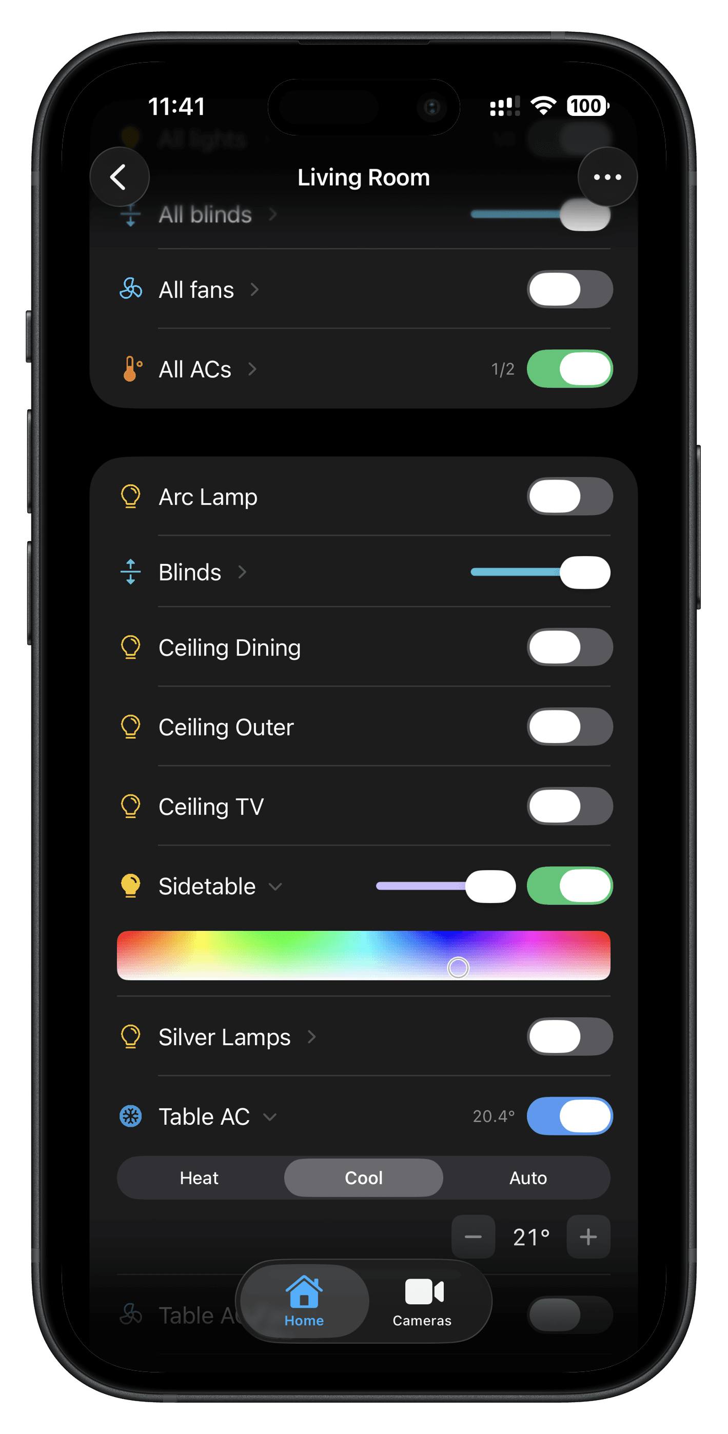 Compact by default, detailed on demand
