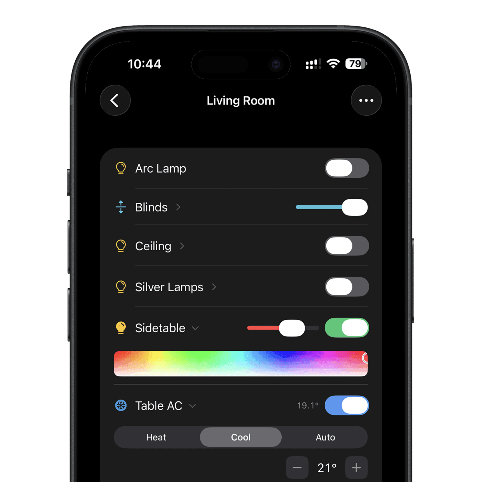 Itsyhome on iOS