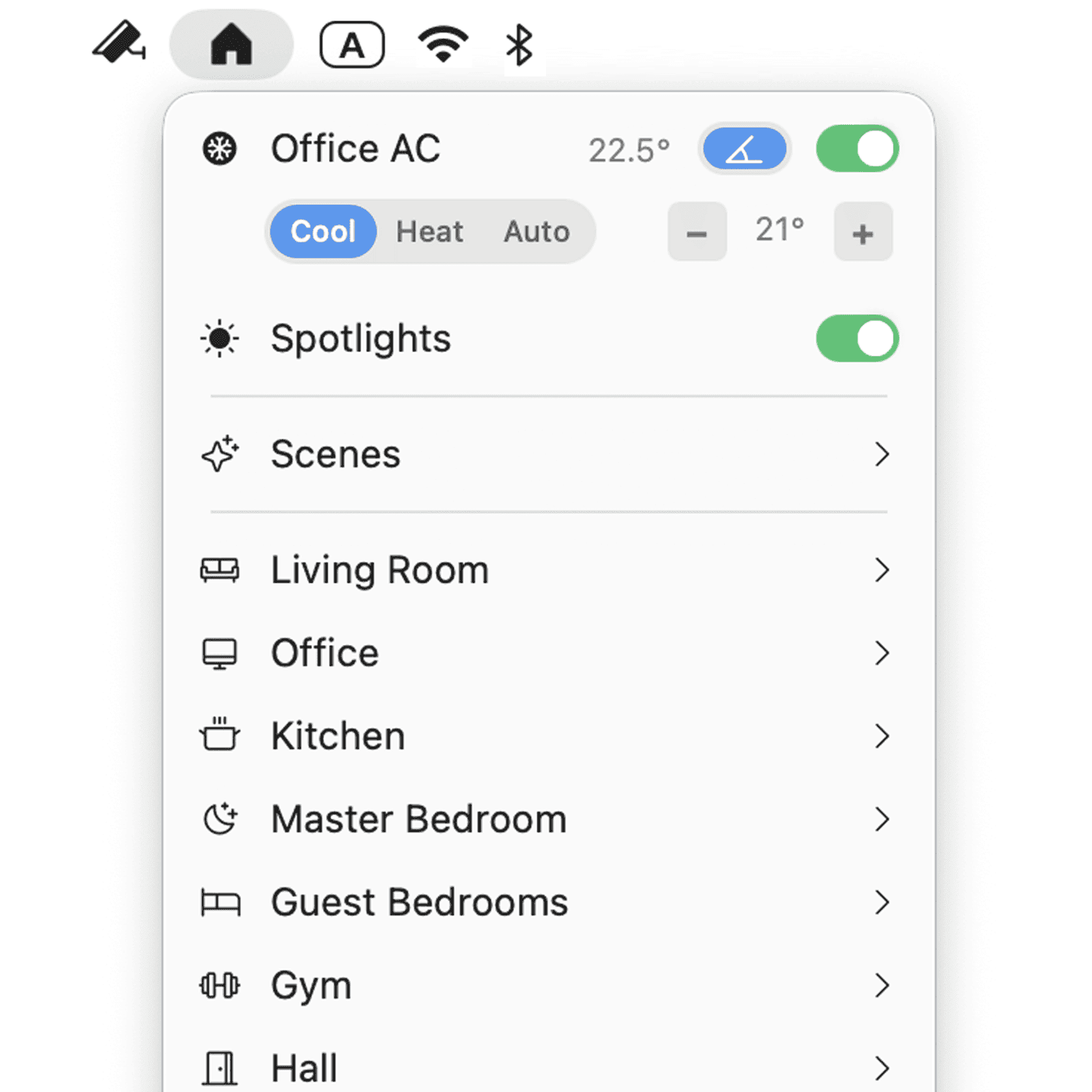 Itsyhome on macOS